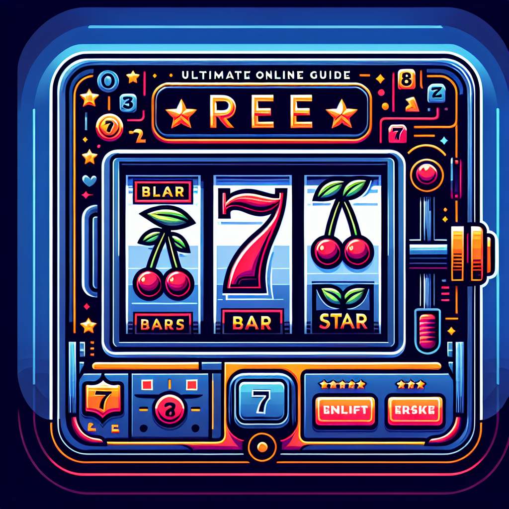 O Guia Ultimate para Slots Online gratuitos: Jogue sem riscos