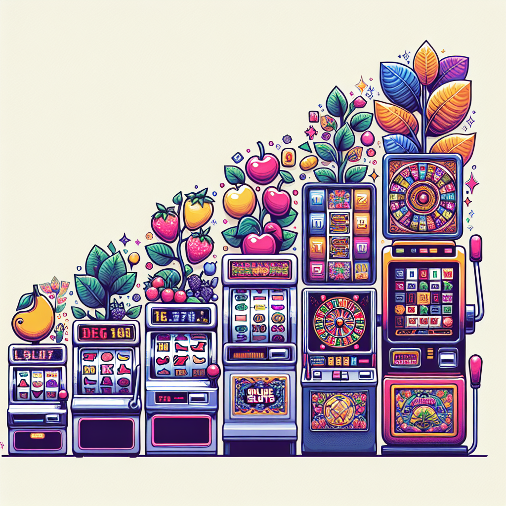 The Evolution of Online Slots: From Classic Reels to Cutting-Edge Graphics