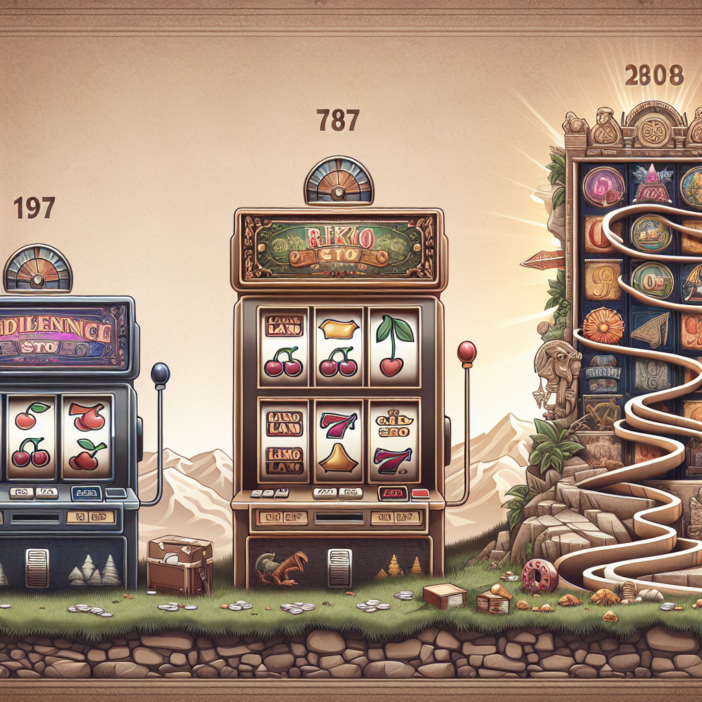 The Evolution of Online Slots: From Classic Reels to 3D Adventures