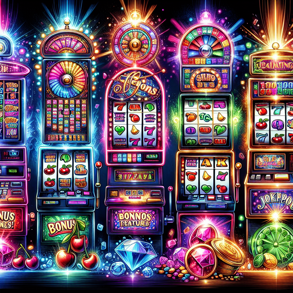 Recursos de bônus emocionantes em jogos de slot modernos
